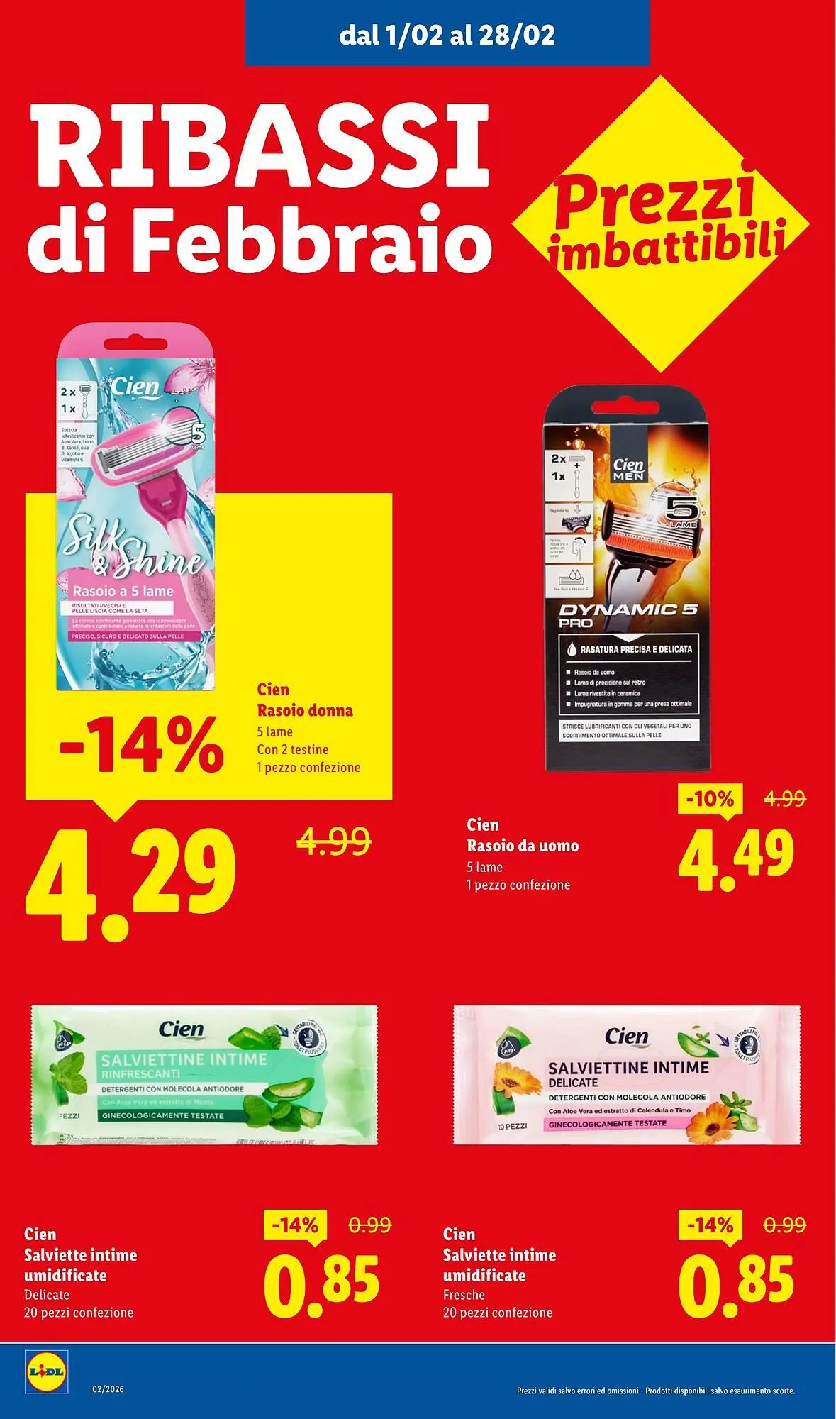 Volantino Lidl da 1 febbraio a 28 febbraio di 2026 - Pagina del volantino 12