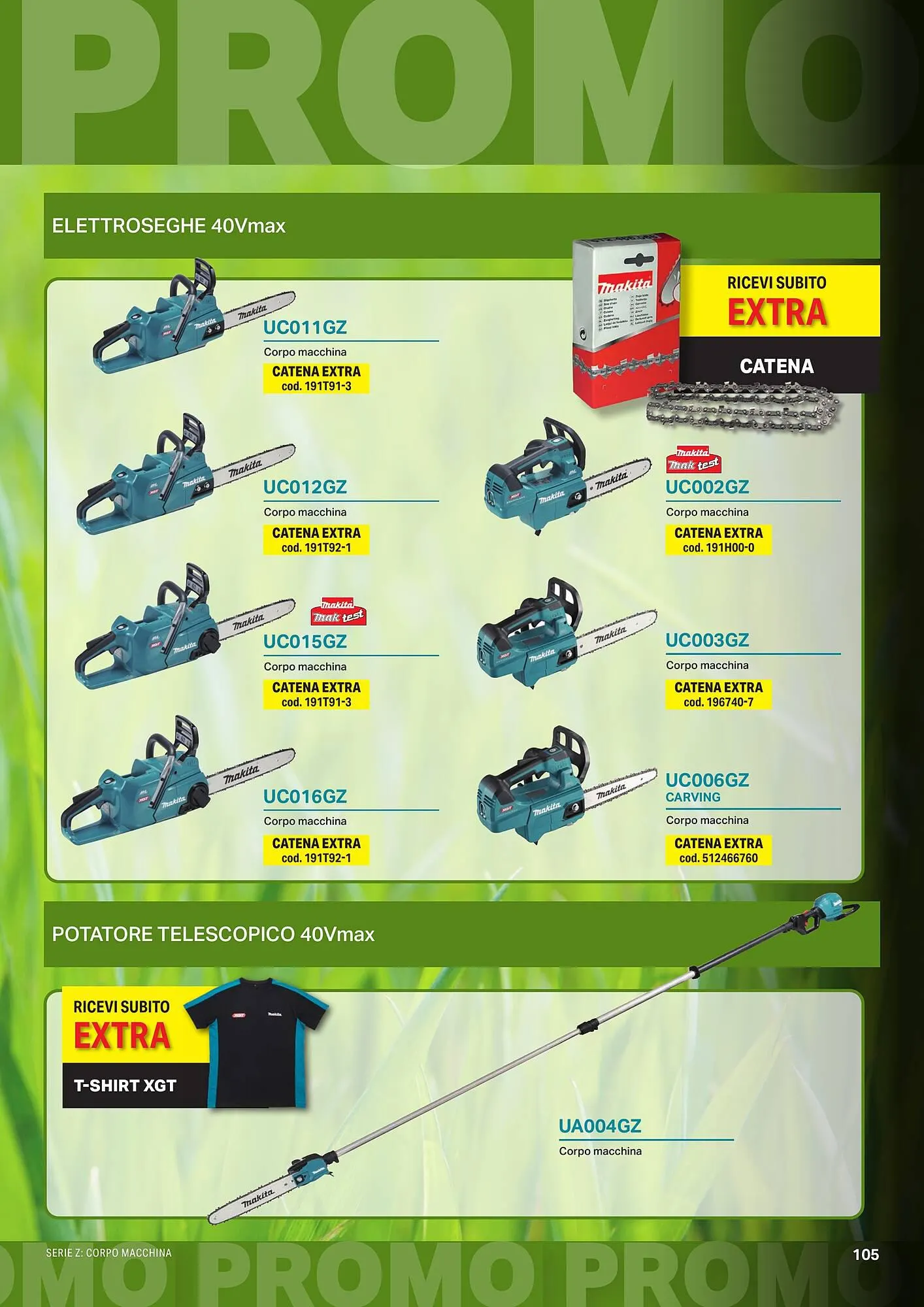 Volantino Makita da 1 aprile a 1 ottobre di 2024 - Pagina del volantino 107
