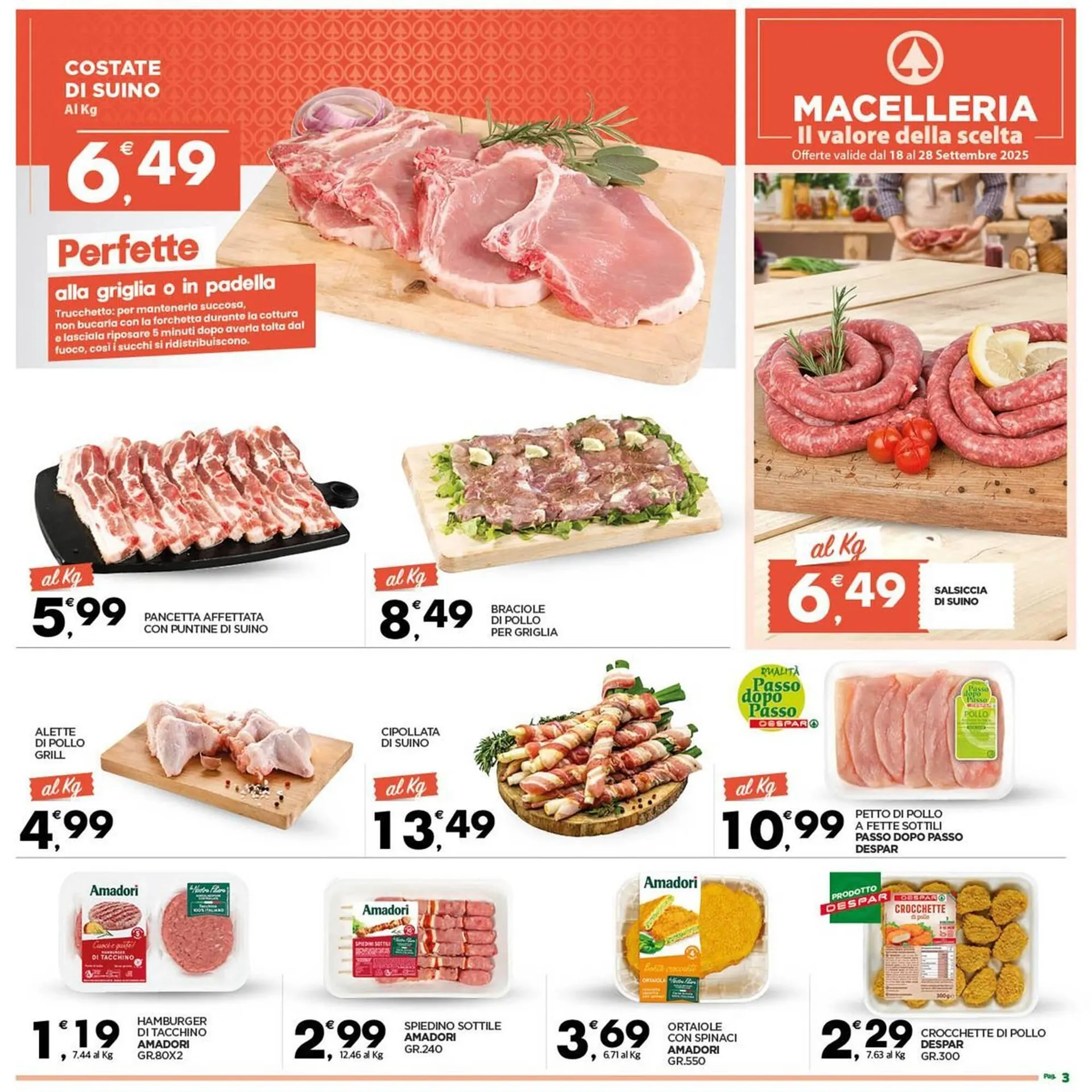 Volantino Despar da 18 settembre a 28 settembre di 2025 - Pagina del volantino 3