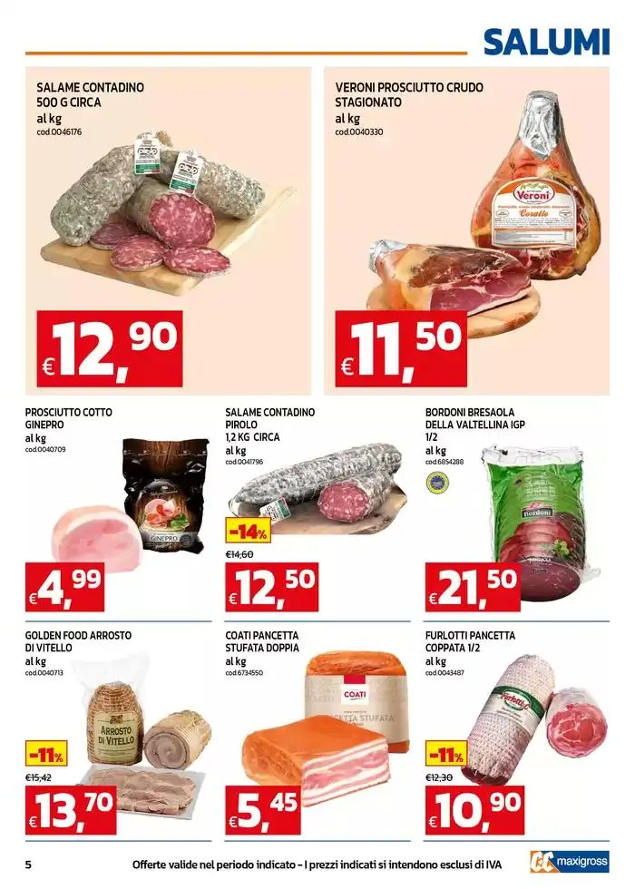 Promozioni, offerte per il tuo business da 5 maggio a 18 maggio di 2025 - Pagina del volantino 5