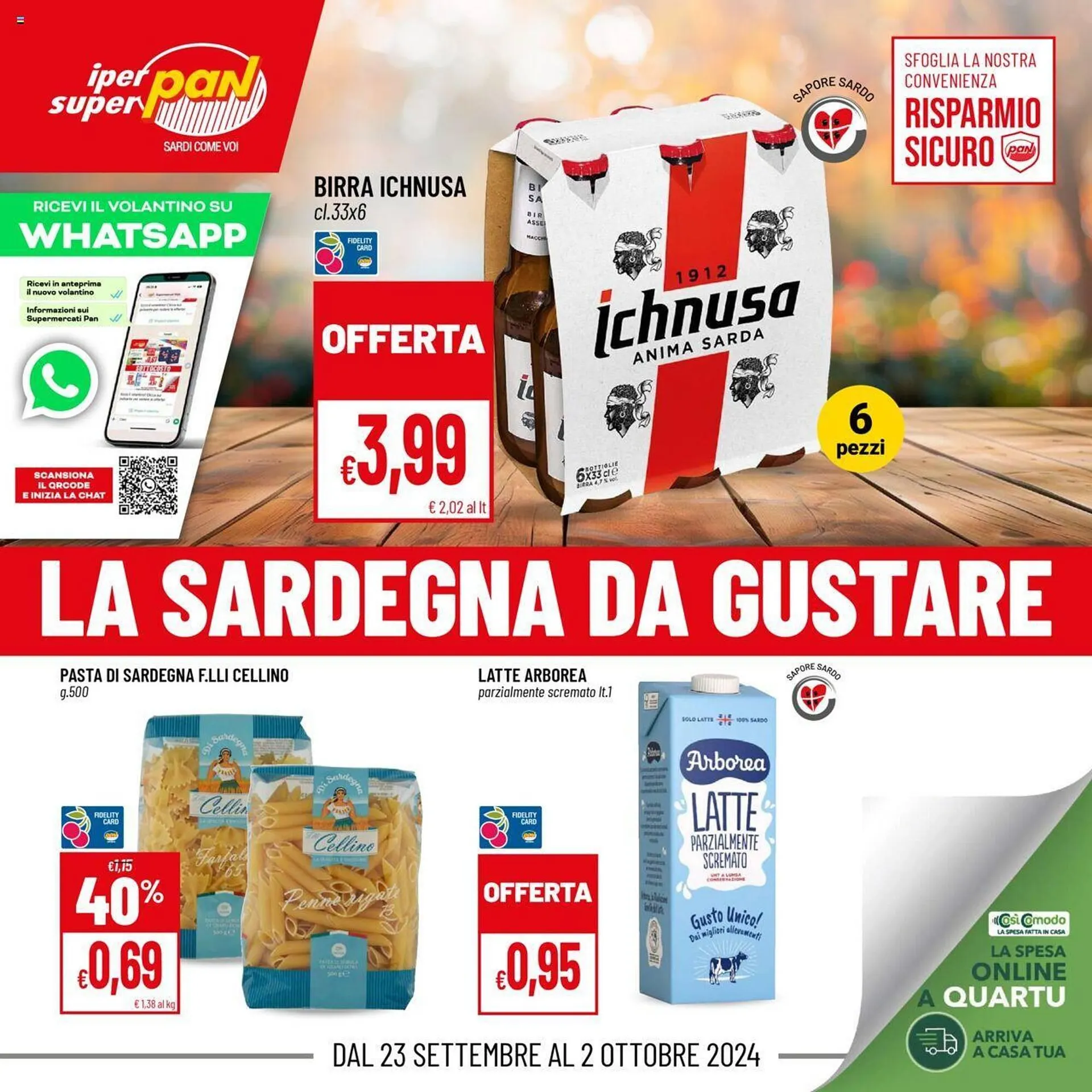 Volantino Pan da 23 settembre a 2 ottobre di 2024 - Pagina del volantino 1