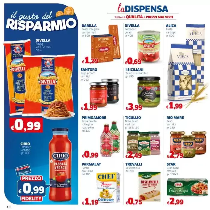 Il gusto del risparmio da 8 maggio a 21 maggio di 2025 - Pagina del volantino 10