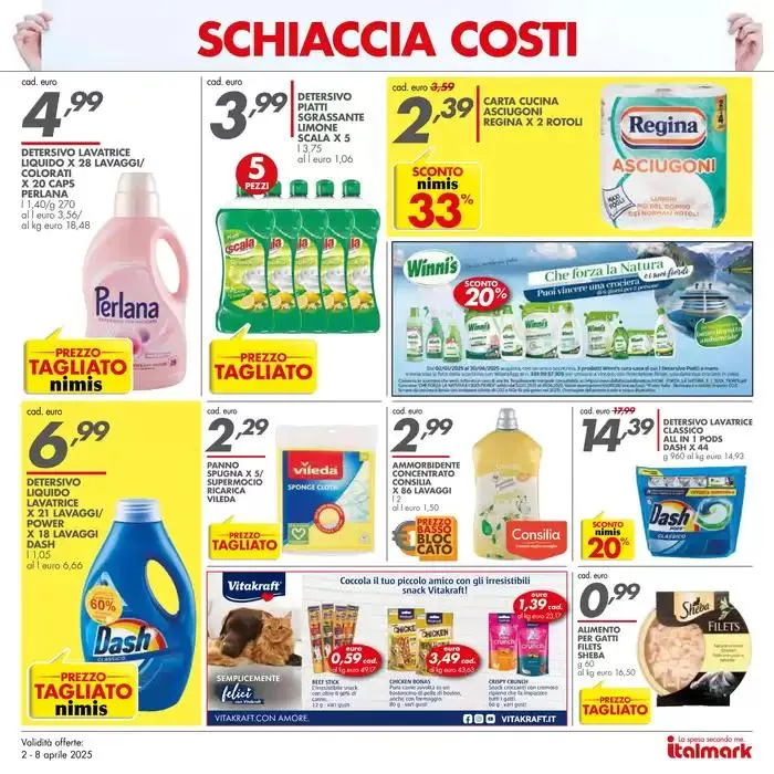 Schiaccia costi da 2 aprile a 8 aprile di 2025 - Pagina del volantino 5