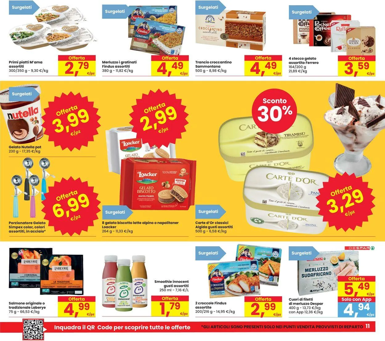 Eurospar Volantino attuale da 12 giugno a 25 giugno di 2025 - Pagina del volantino 11