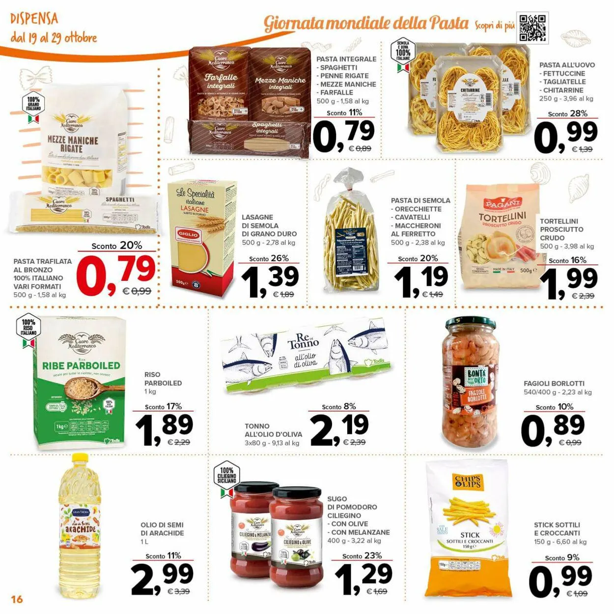 Todis Volantino attuale da 15 novembre a 29 novembre di 2023 - Pagina del volantino 16