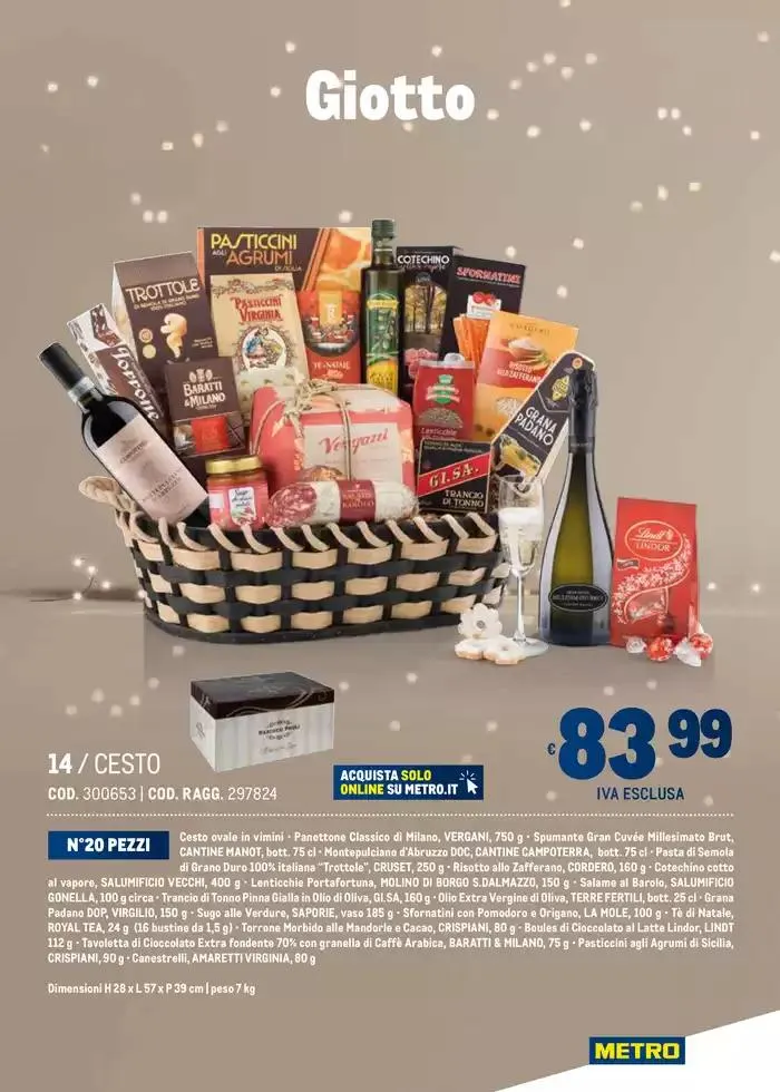 Cesti di Natale Ridotto da 4 novembre a 31 dicembre di 2024 - Pagina del volantino 13