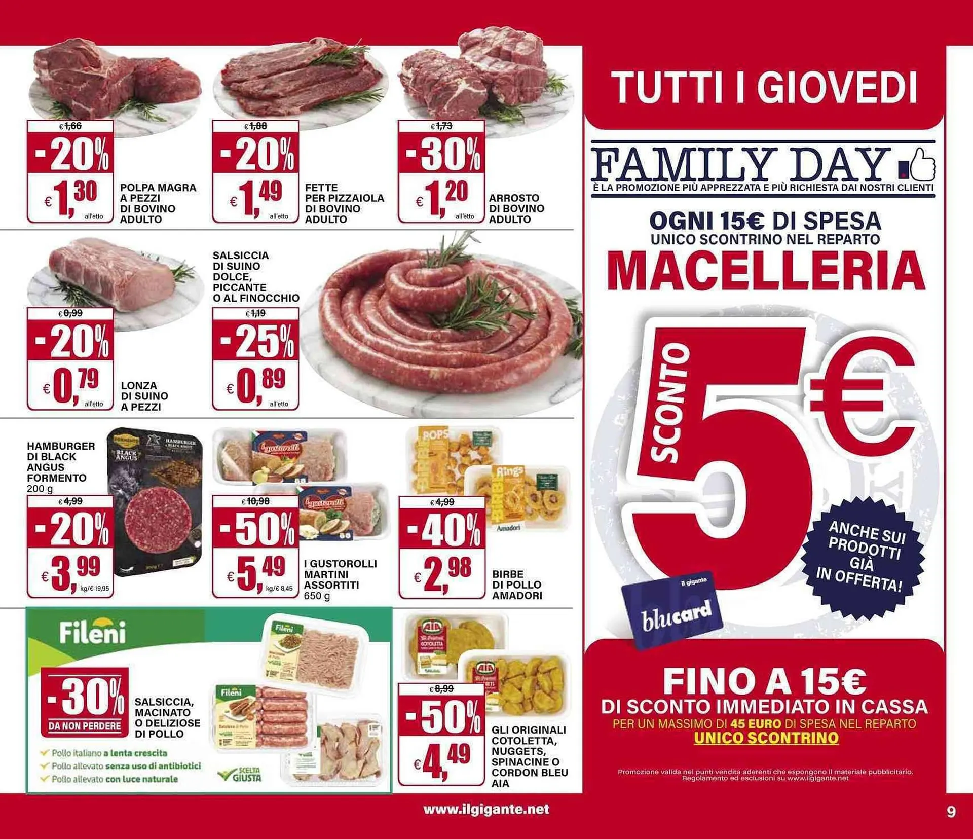 Volantino Il Gigante da 2 ottobre a 11 ottobre di 2025 - Pagina del volantino 9