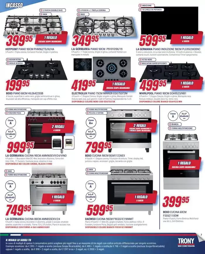 Il regalo lo scegli tu da Trony! da 12 aprile a 7 maggio di 2025 - Pagina del volantino 7