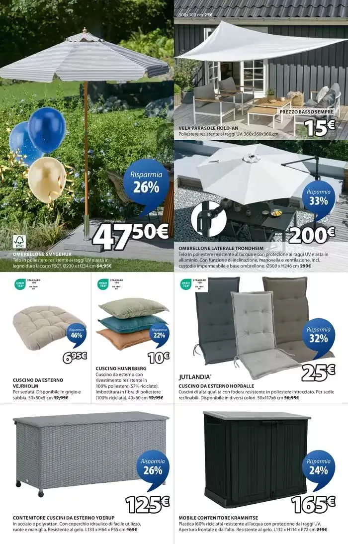 Festeggiamo 100 negozi in Italia da 3 aprile a 30 aprile di 2025 - Pagina del volantino 8