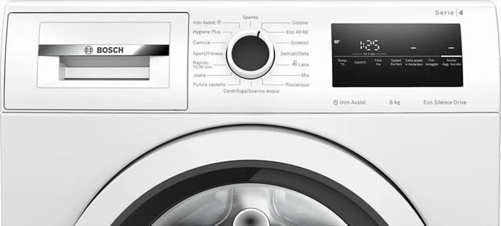 BOSCH - Lavatrice Serie 4 WAN28208II 8Kg 1400g/m Classe A-Bianco