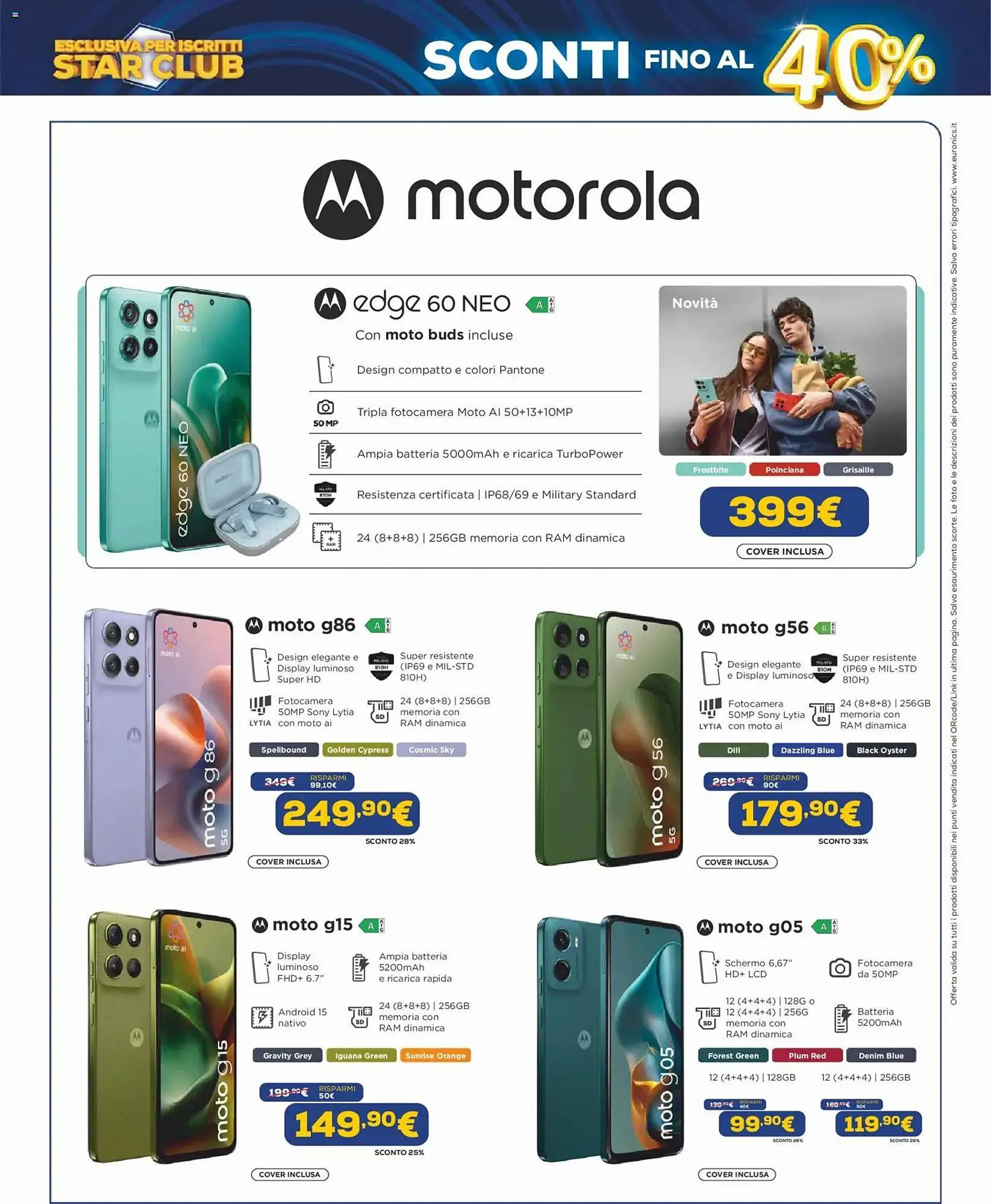 Volantino Euronics da 22 gennaio a 4 febbraio di 2026 - Pagina del volantino 26