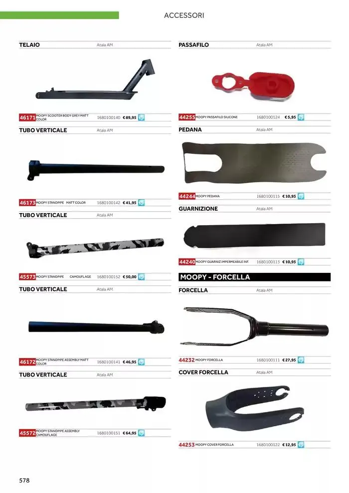 Catalogo ricambi ed accessori da 20 novembre a 31 dicembre di 2025 - Pagina del volantino 462