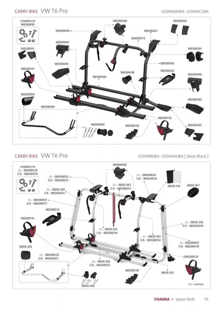 Spare parts catalogo 2025 da 14 gennaio a 31 dicembre di 2025 - Pagina del volantino 95