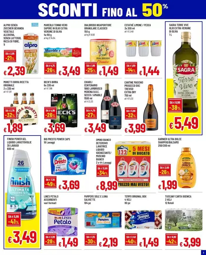 OFFERTISSIME - SCONTI FINO AL 50% da 8 maggio a 21 maggio di 2025 - Pagina del volantino 3