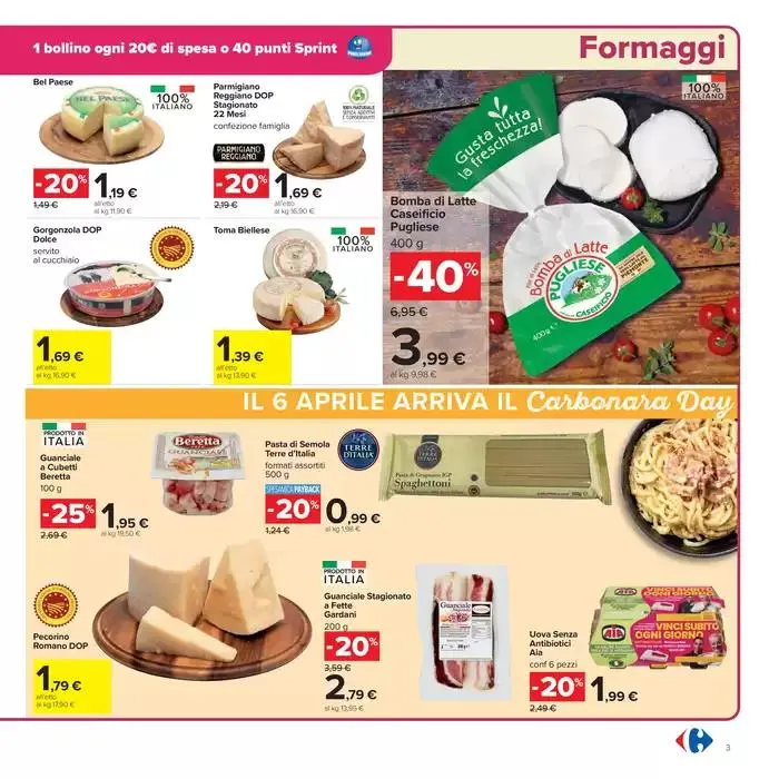 Sconti 30%40%50% da 25 marzo a 7 aprile di 2025 - Pagina del volantino 3