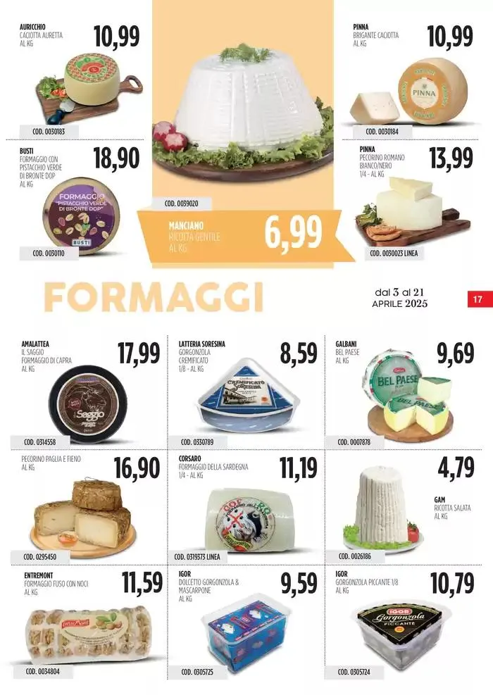 Offerte Carico Cash & Carry da 3 aprile a 21 aprile di 2025 - Pagina del volantino 17