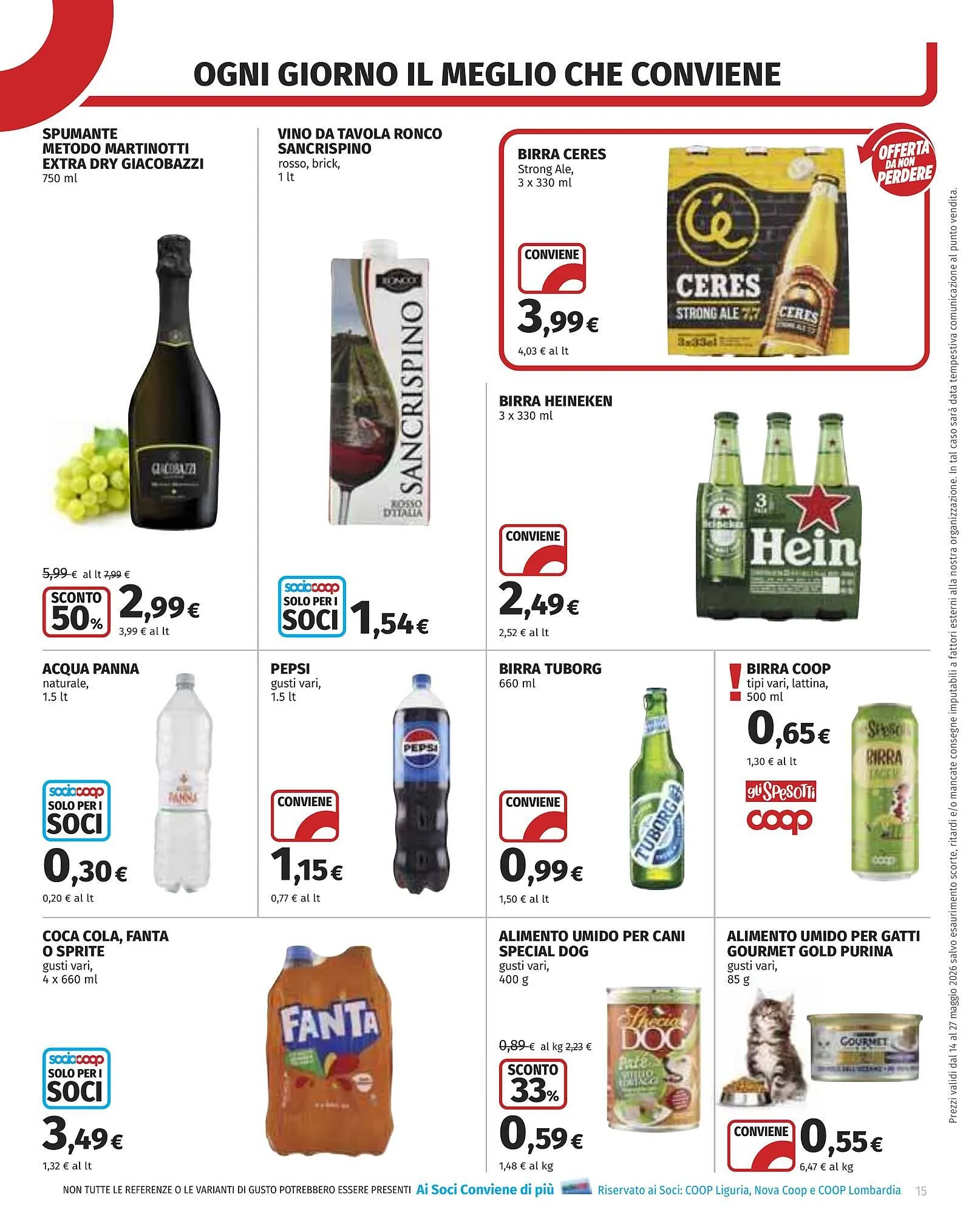 Volantino Coop da 14 maggio a 27 maggio di 2026 - Pagina del volantino 15