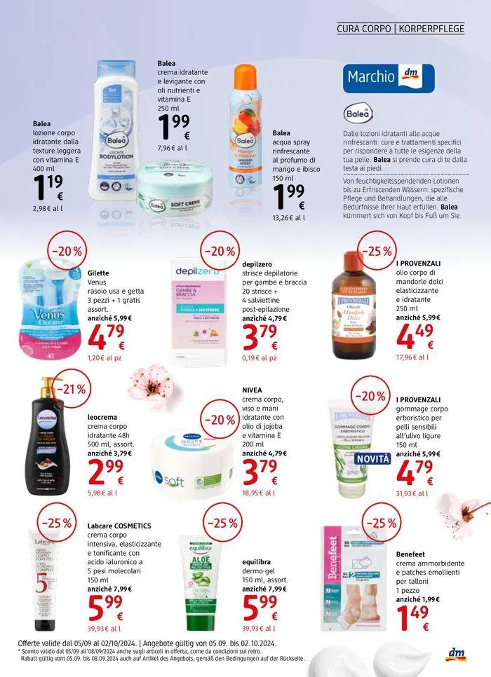 Journal da 12 settembre a 2 ottobre di 2024 - Pagina del volantino 7