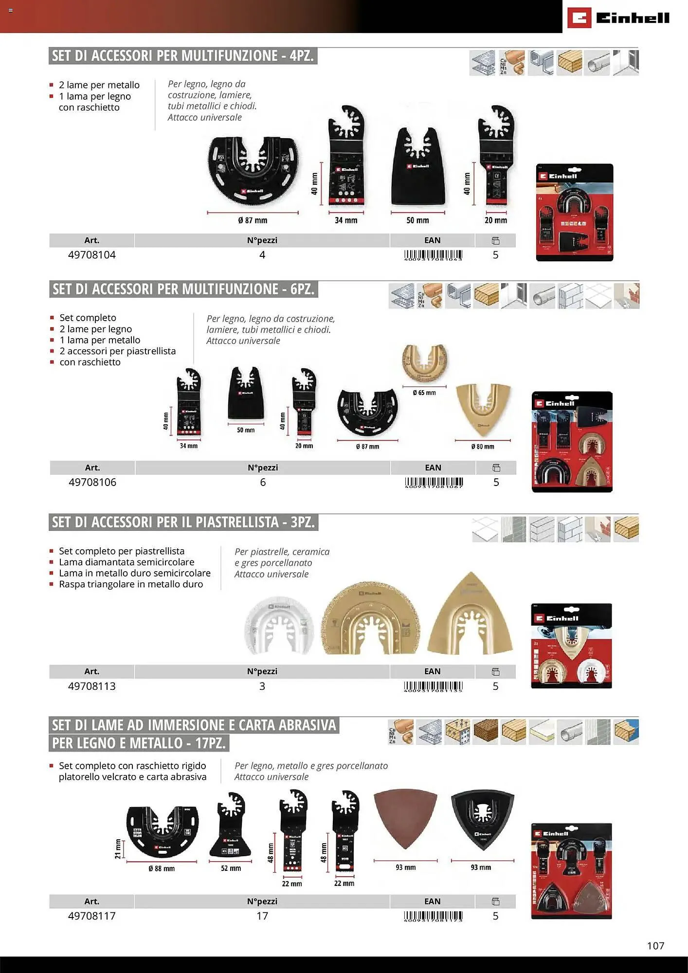 Volantino Einhell da 17 marzo a 31 dicembre di 2026 - Pagina del volantino 109
