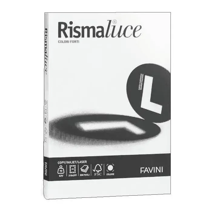 Carta fotocopie risma luce favini - 200 ff bianchi 140g a4