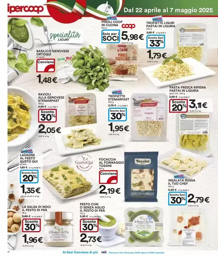 Tutto a 1€, 2€, 3€, 5€ da 22 aprile a 7 maggio di 2025 - Pagina del volantino 22