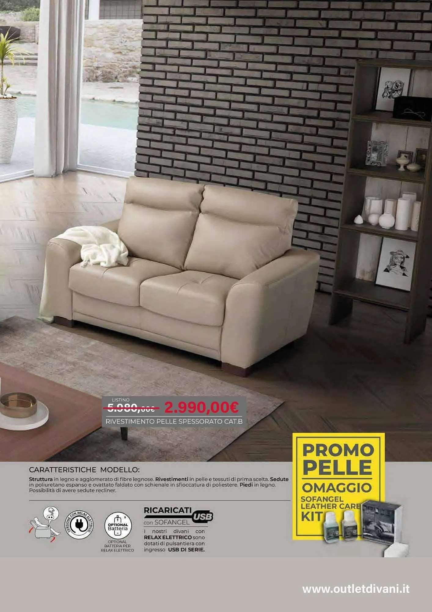 Volantino Outlet Divani da 15 ottobre a 31 dicembre di 2024 - Pagina del volantino 29
