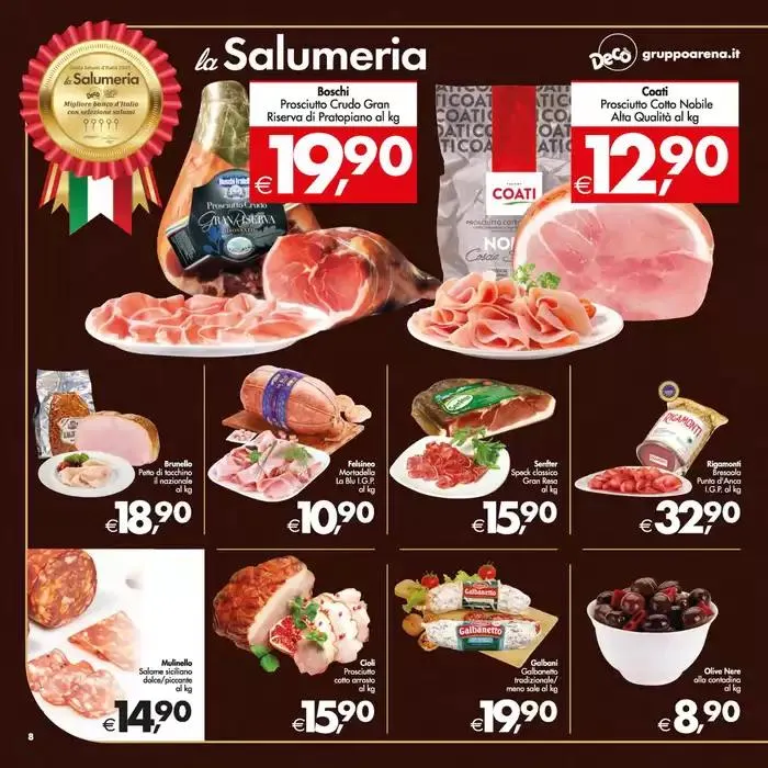 Campioni del risparmio! da 7 gennaio a 16 gennaio di 2025 - Pagina del volantino 8