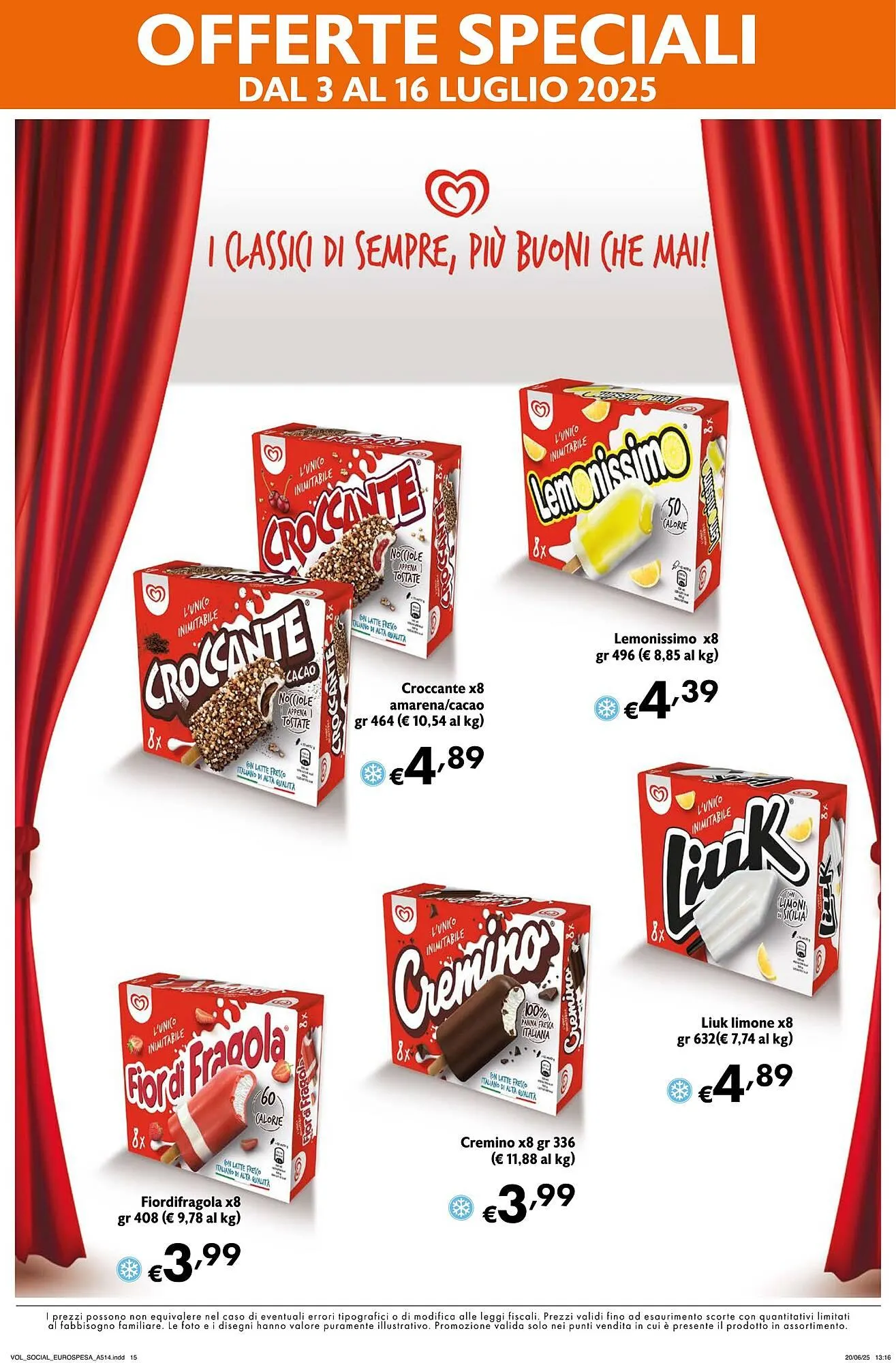 Volantino Eurospesa da 3 luglio a 16 luglio di 2025 - Pagina del volantino 15