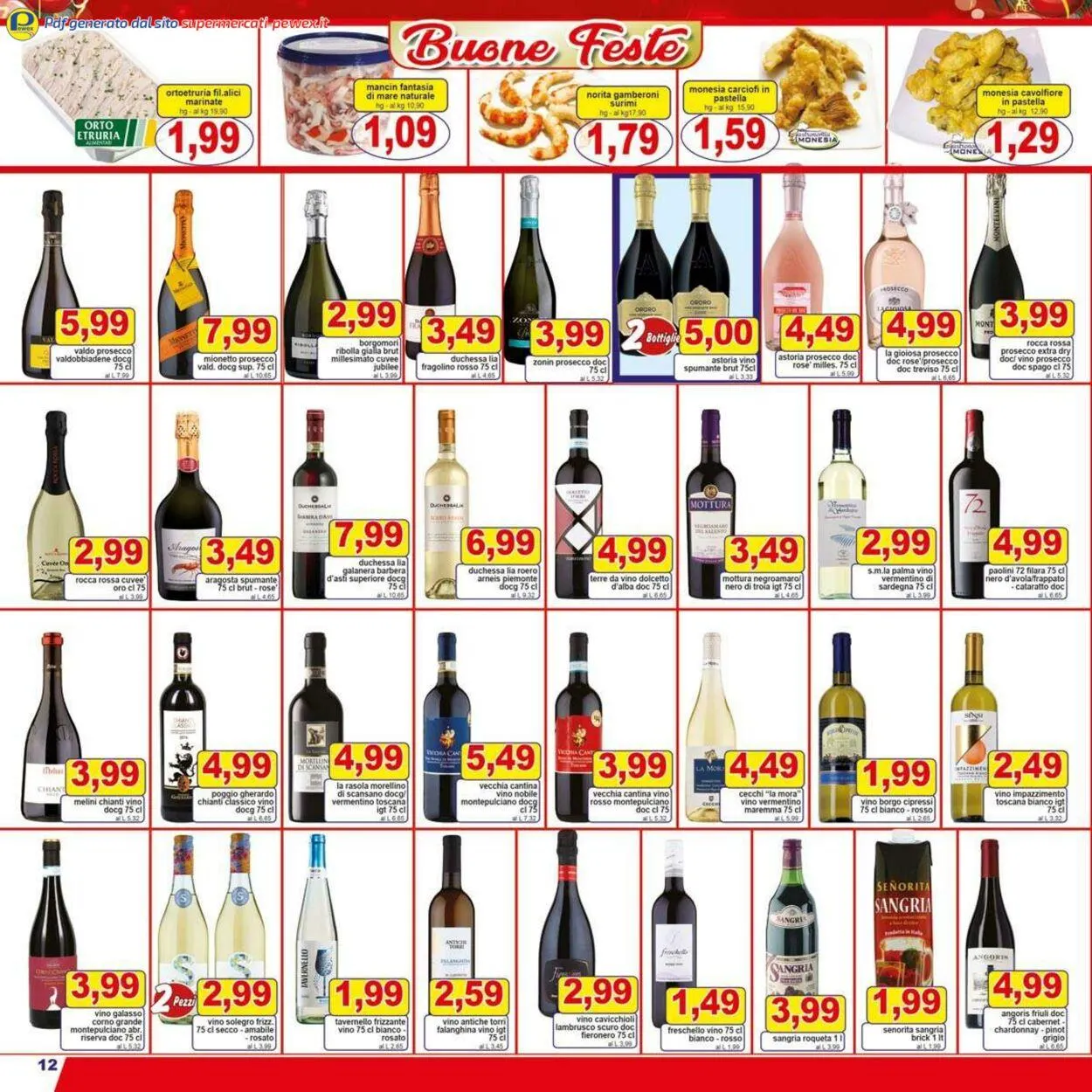 Pewex Volantino attuale da 4 febbraio a 18 febbraio di 2025 - Pagina del volantino 12