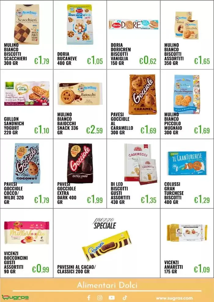 I sapori d'Italia oltre i confini da 31 marzo a 19 aprile di 2025 - Pagina del volantino 19