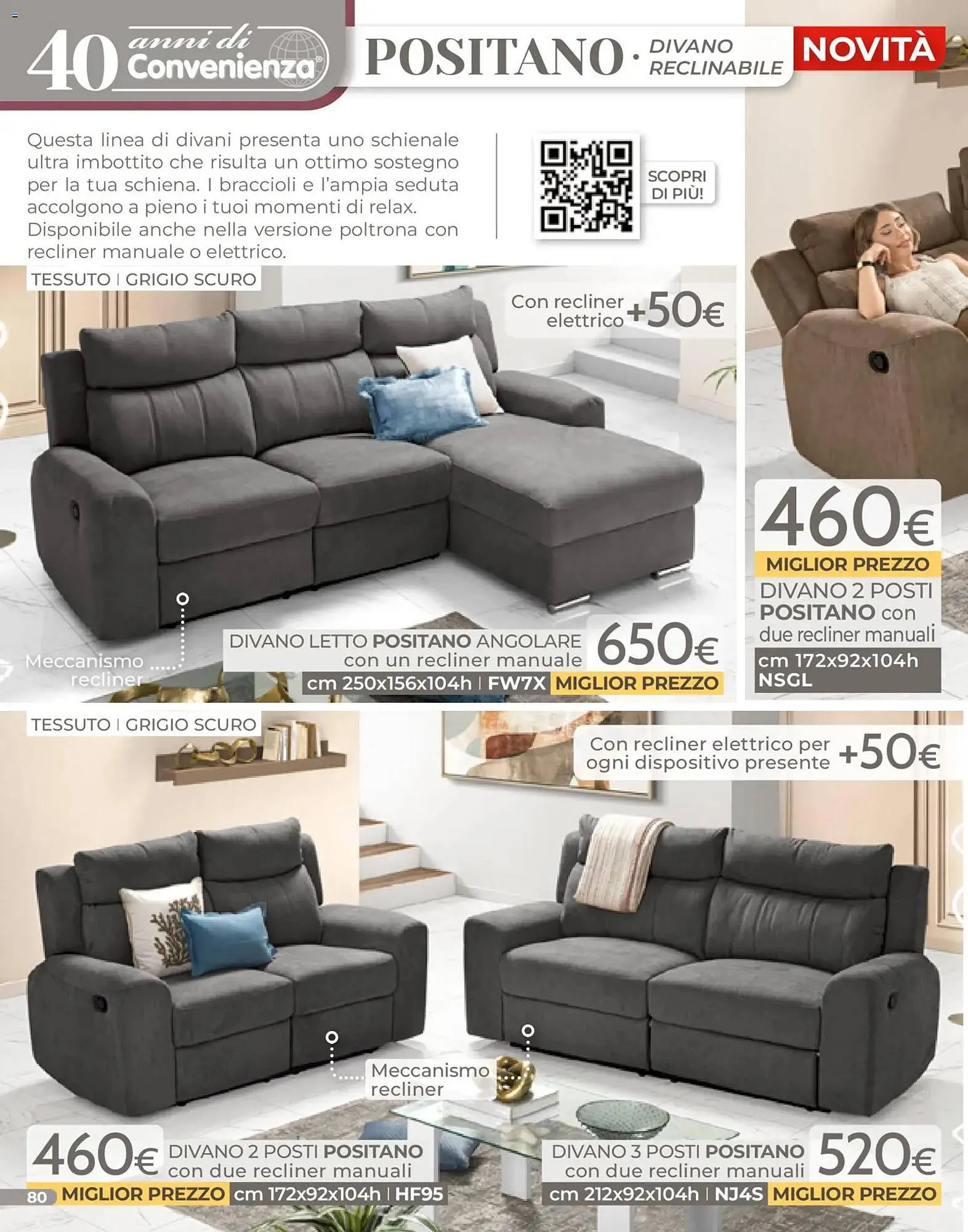 Volantino Mondo Convenienza da 4 gennaio a 31 gennaio di 2026 - Pagina del volantino 80