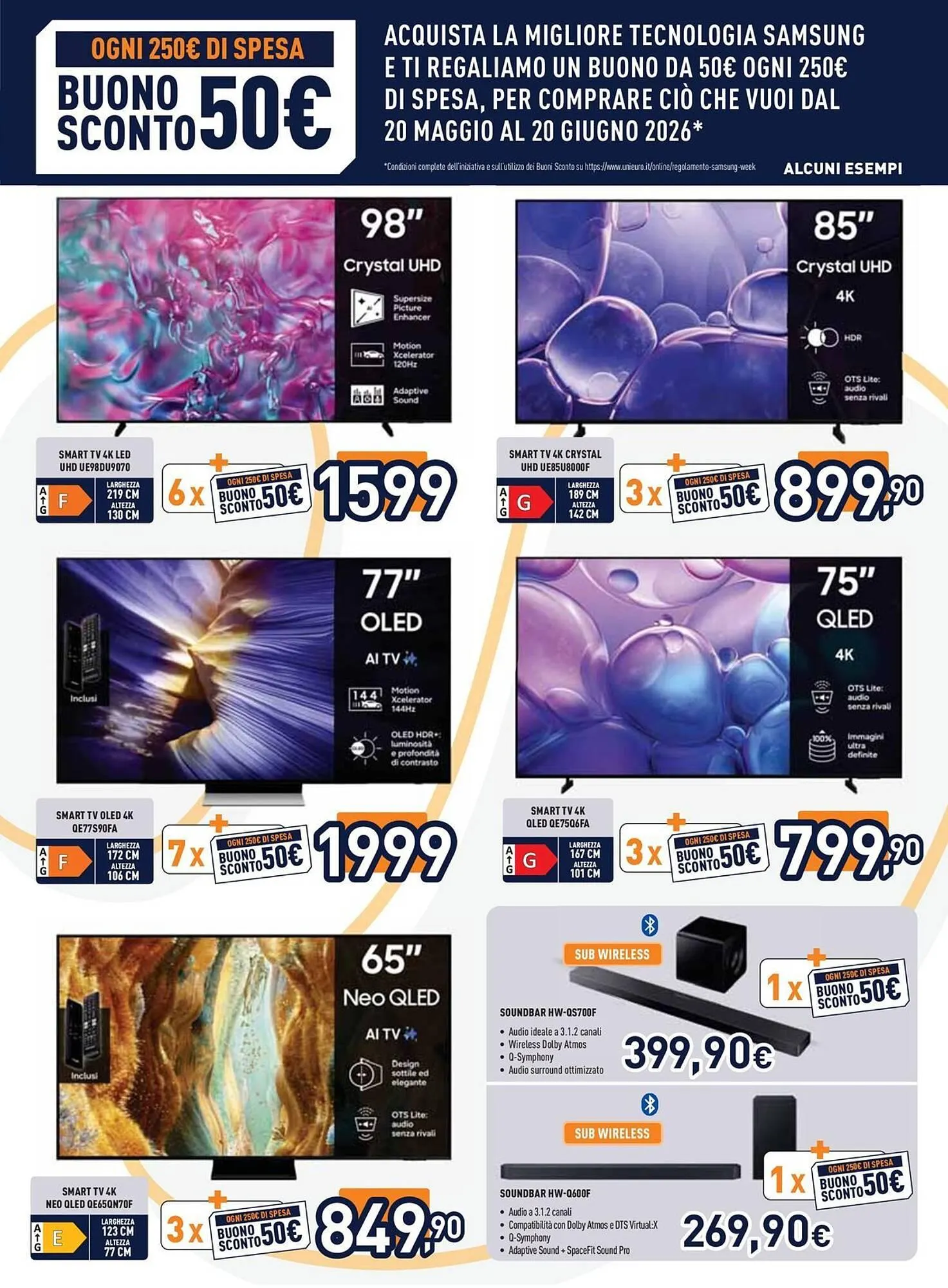 Volantino Unieuro da 20 aprile a 26 aprile di 2026 - Pagina del volantino 5