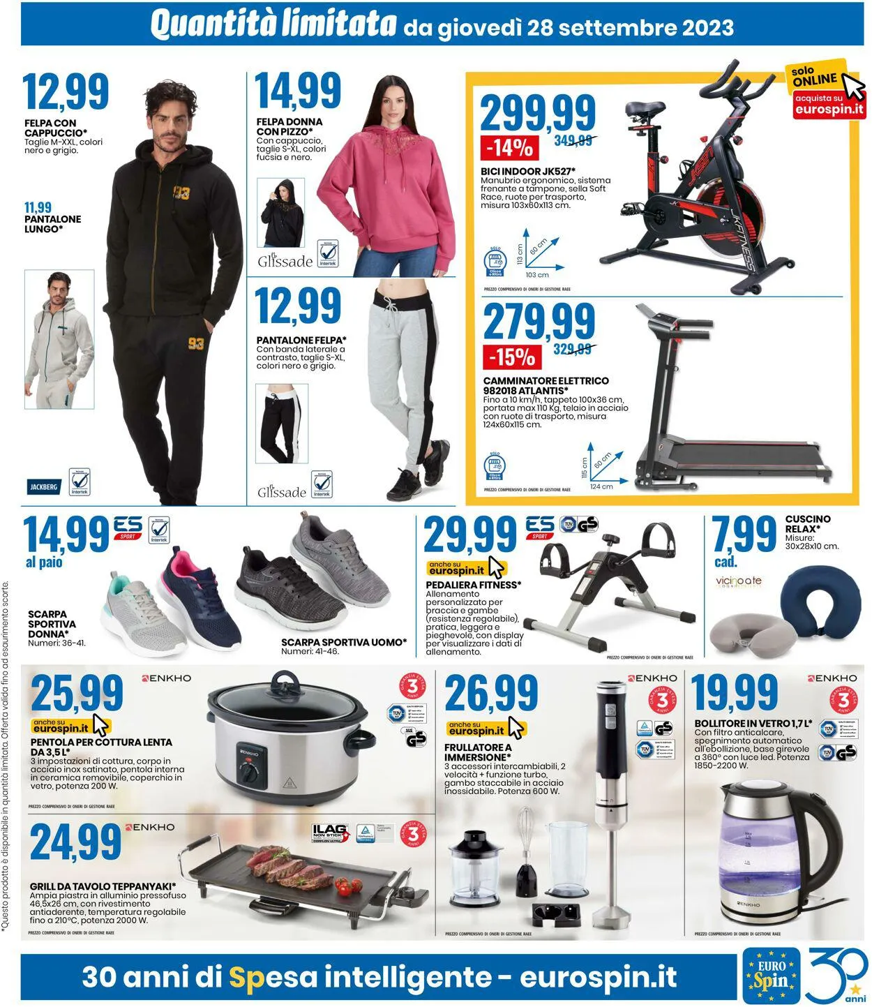 EURO Spin Volantino attuale da 25 settembre a 8 ottobre di 2023 - Pagina del volantino 15