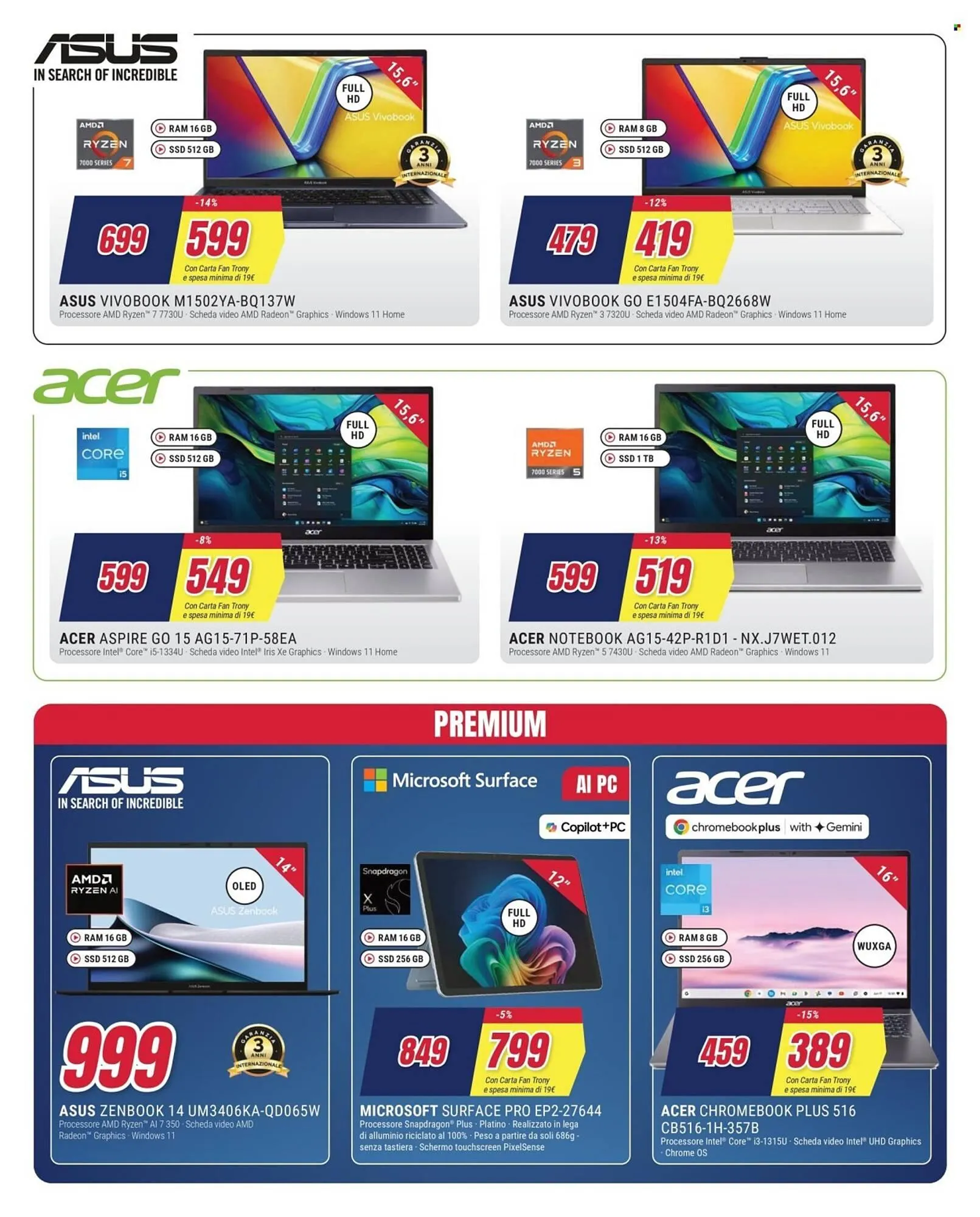 Volantino Trony da 27 dicembre a 14 gennaio di 2026 - Pagina del volantino 12