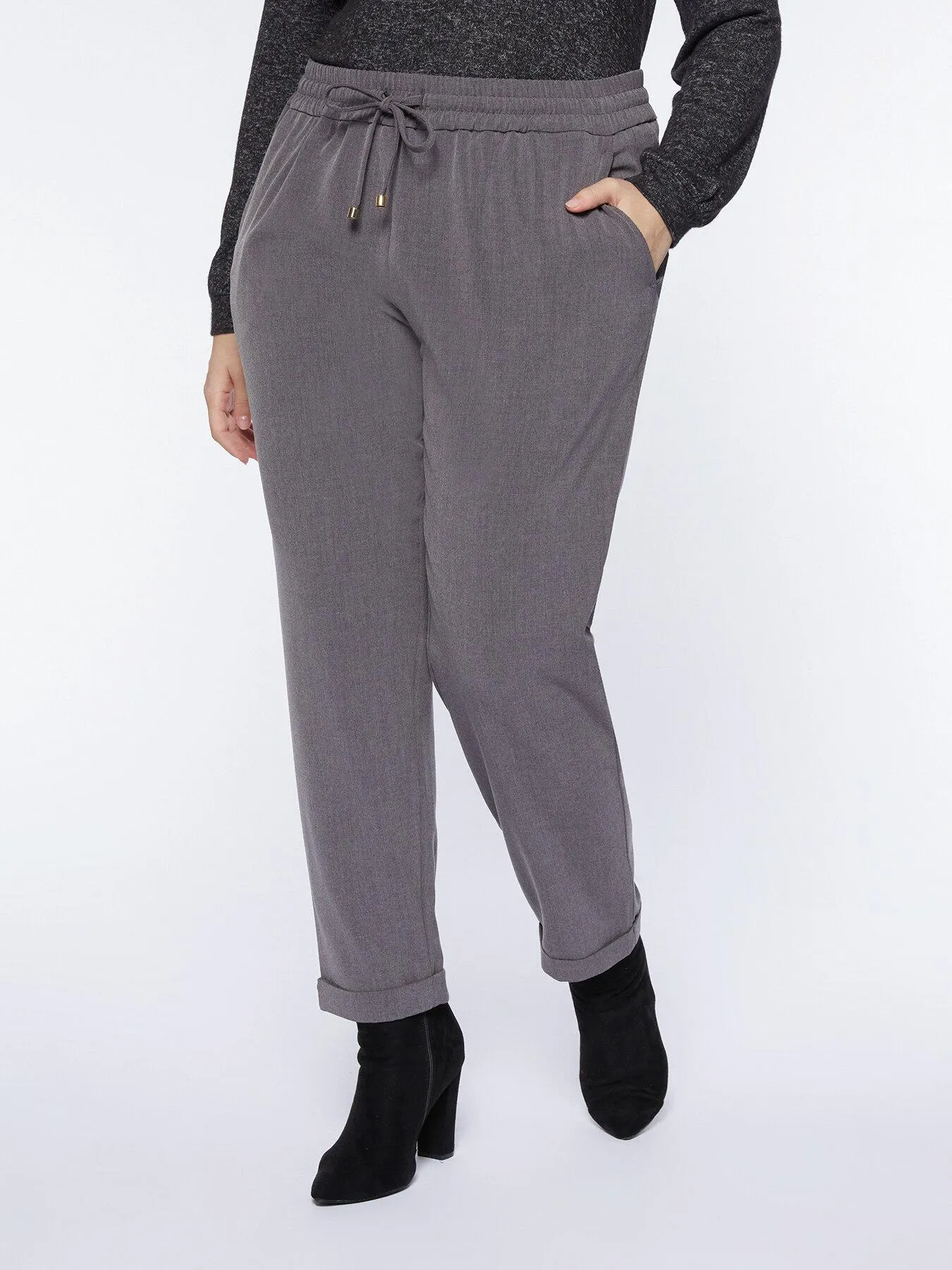 Pantaloni joggers fluidi