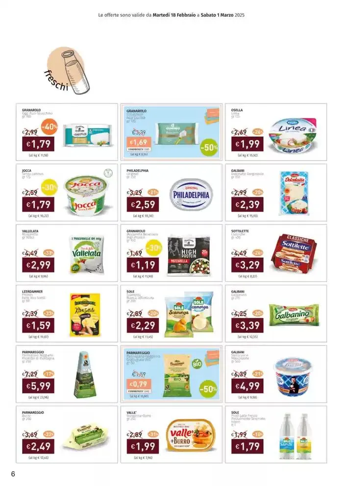 Lo sfizio dell'affettato il sano sapore del mare da 18 febbraio a 1 marzo di 2025 - Pagina del volantino 6