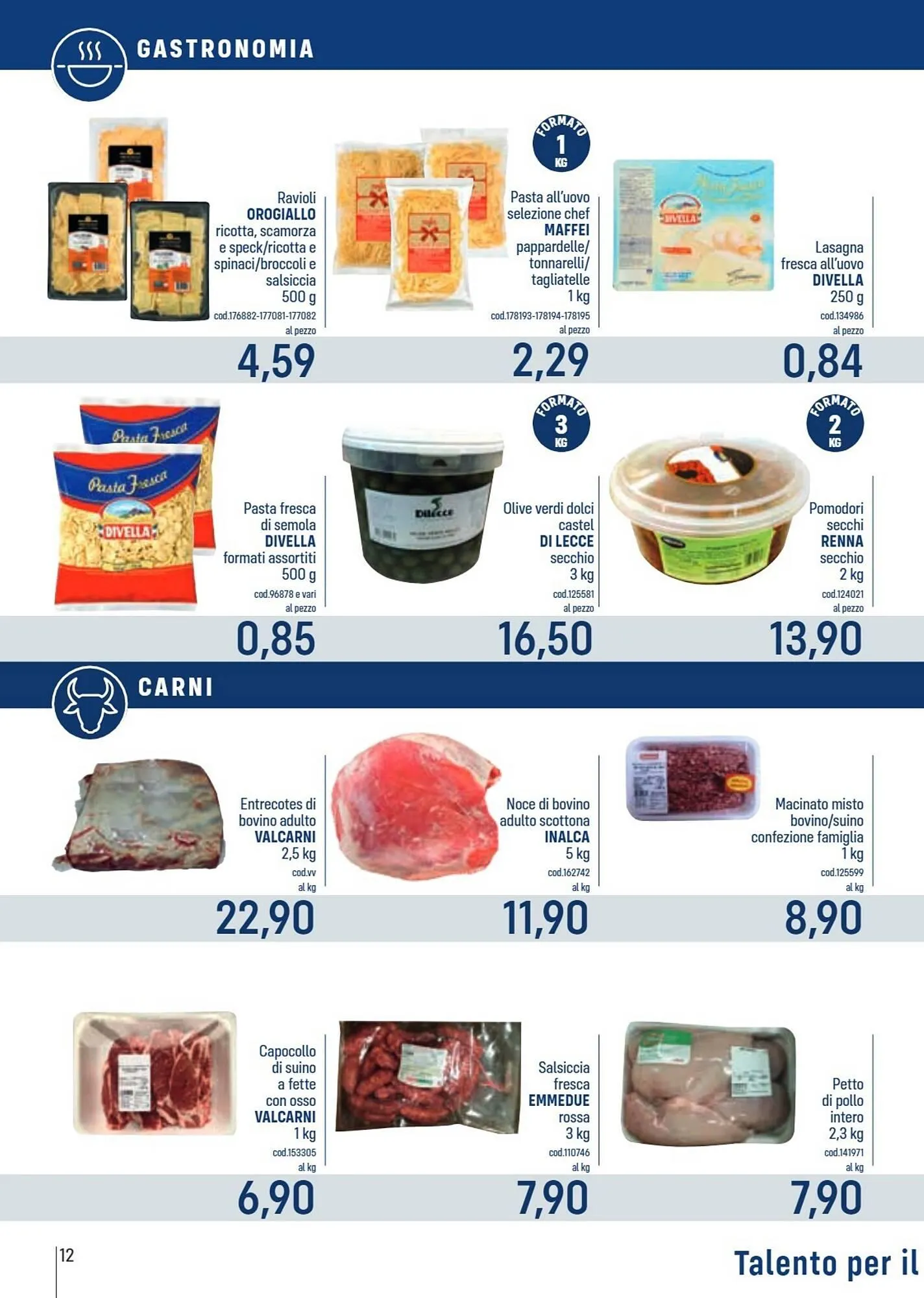 Volantino Talento Professional Store da 8 dicembre a 21 dicembre di 2025 - Pagina del volantino 12