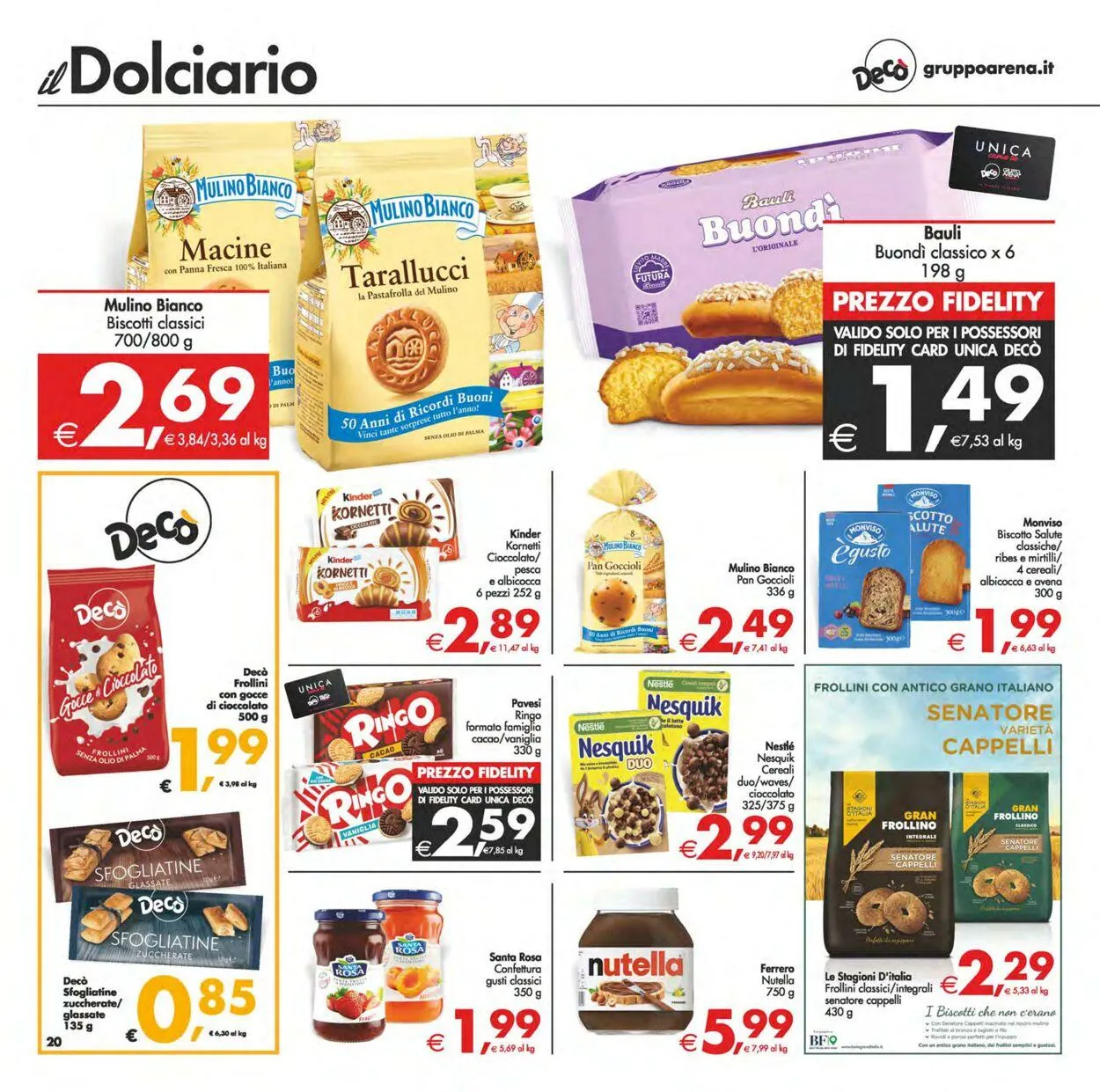 Deco Volantino attuale da 1 agosto a 11 agosto di 2025 - Pagina del volantino 22