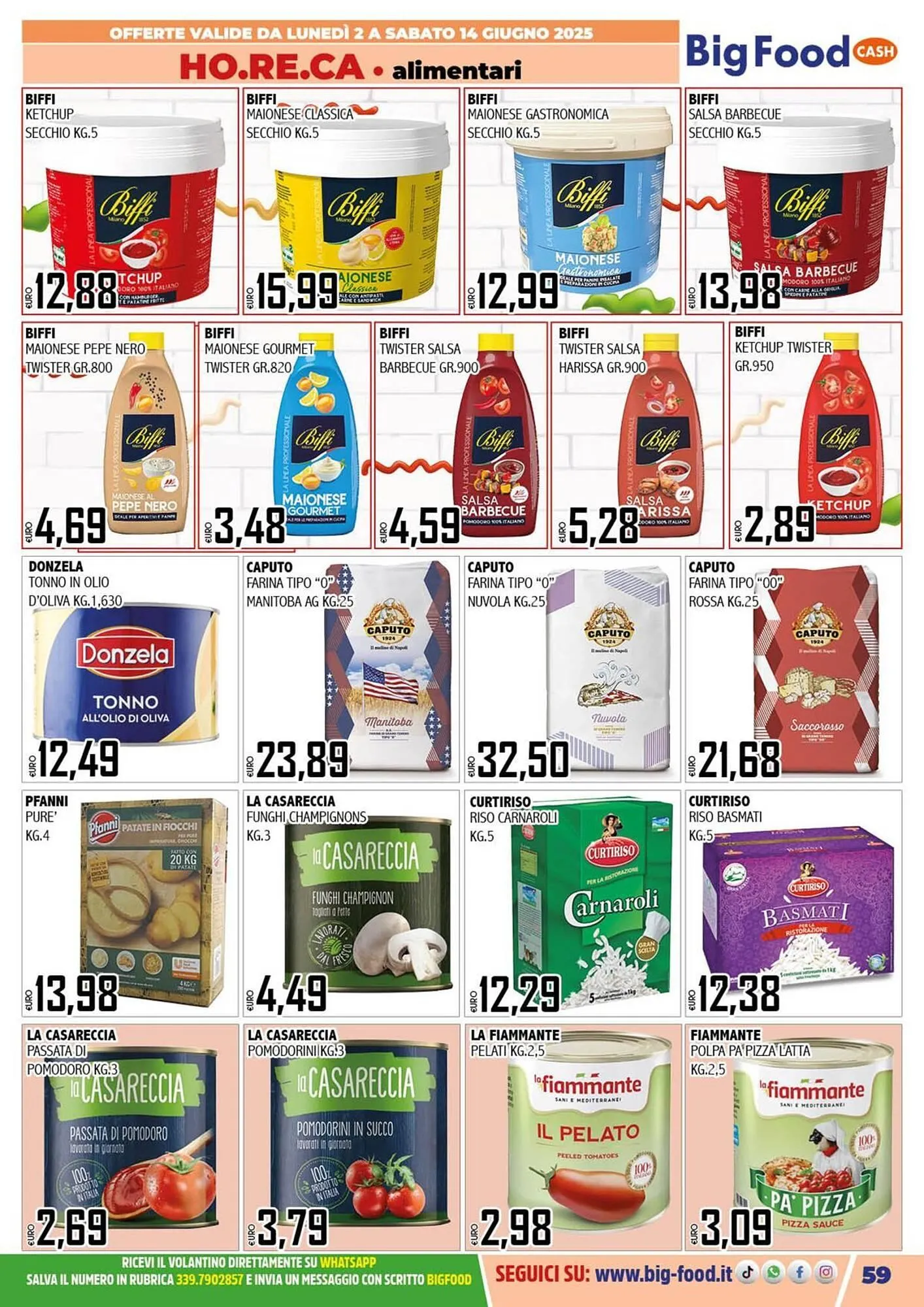 Volantino Big Food da 2 giugno a 14 giugno di 2025 - Pagina del volantino 59