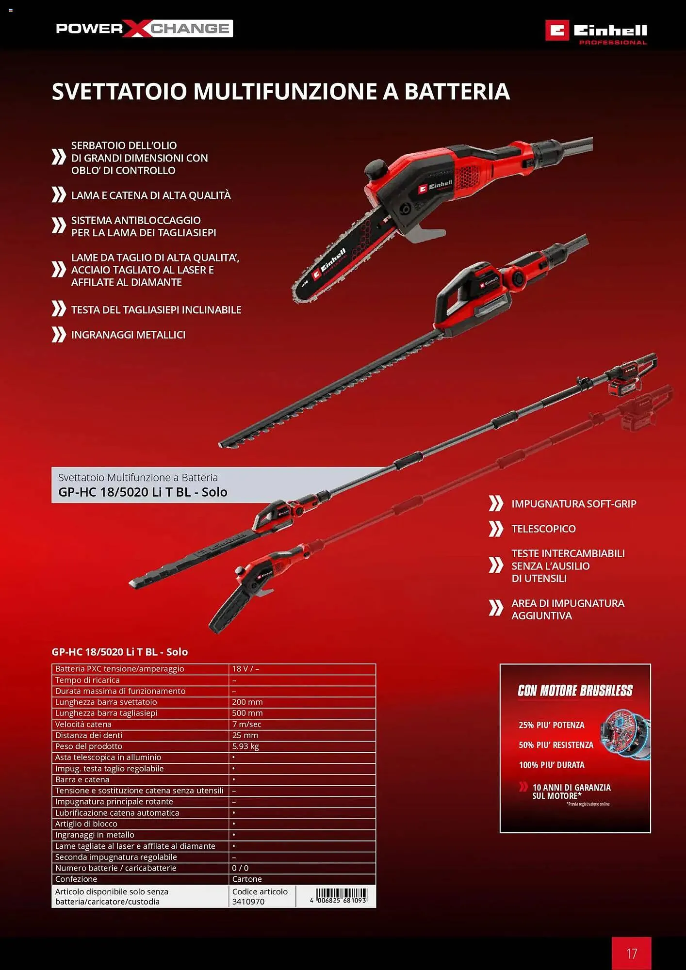 Volantino Einhell da 17 marzo a 31 dicembre di 2026 - Pagina del volantino 19