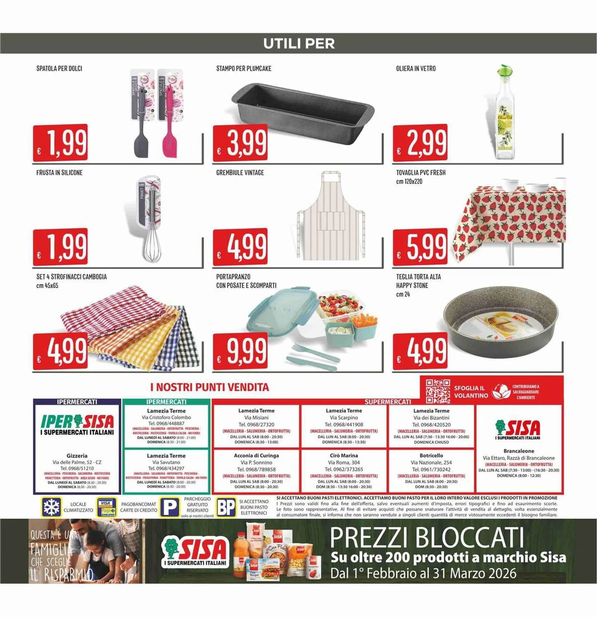 Volantino Sisa da 19 marzo a 29 marzo di 2026 - Pagina del volantino 20