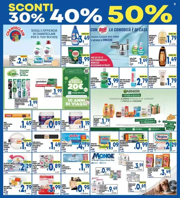 SCONTI 30% 40% 50% da 23 ottobre a 31 ottobre di 2024 - Pagina del volantino 9