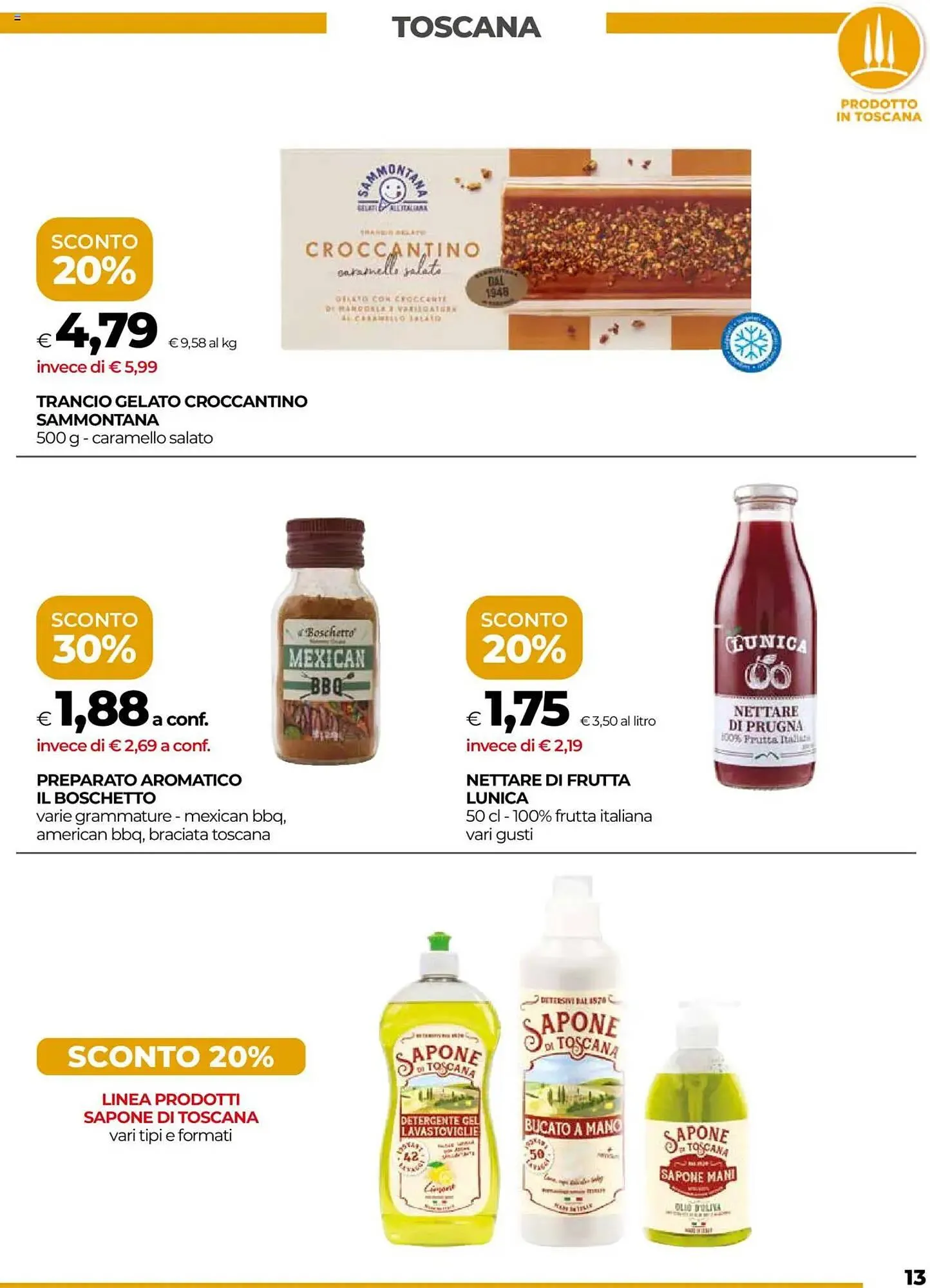 Volantino Unicoop da 17 luglio a 30 luglio di 2025 - Pagina del volantino 13