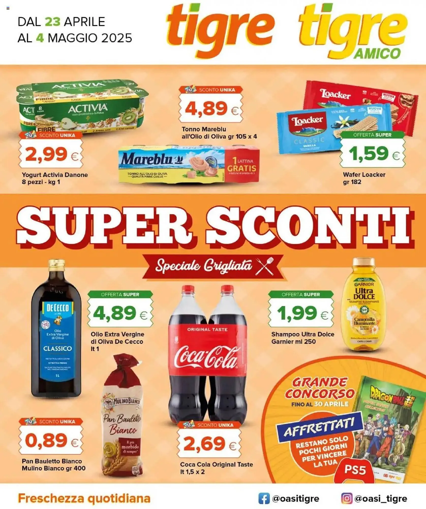 Volantino Tigre da 23 aprile a 4 maggio di 2025 - Pagina del volantino 1