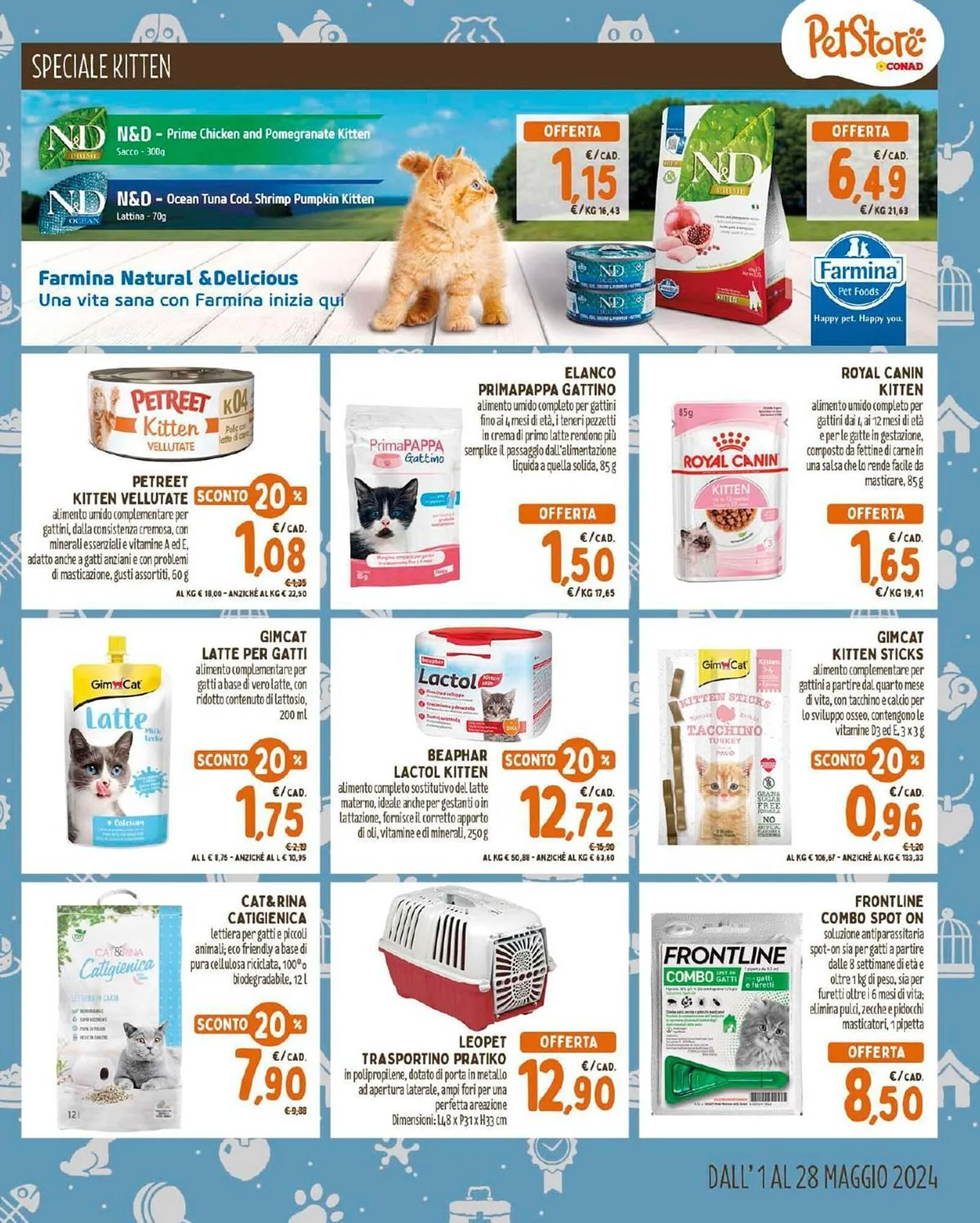 Volantino Pet Store Conad da 1 maggio a 28 maggio di 2024 - Pagina del volantino 5