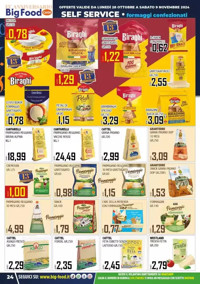 Festeggiamo il nostro 13 anniversario da 28 ottobre a 9 novembre di 2024 - Pagina del volantino 24