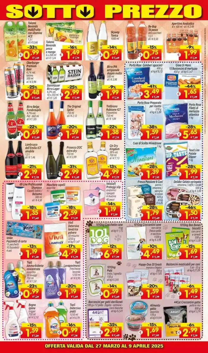 Sottoprezzo da 27 marzo a 9 aprile di 2025 - Pagina del volantino 3