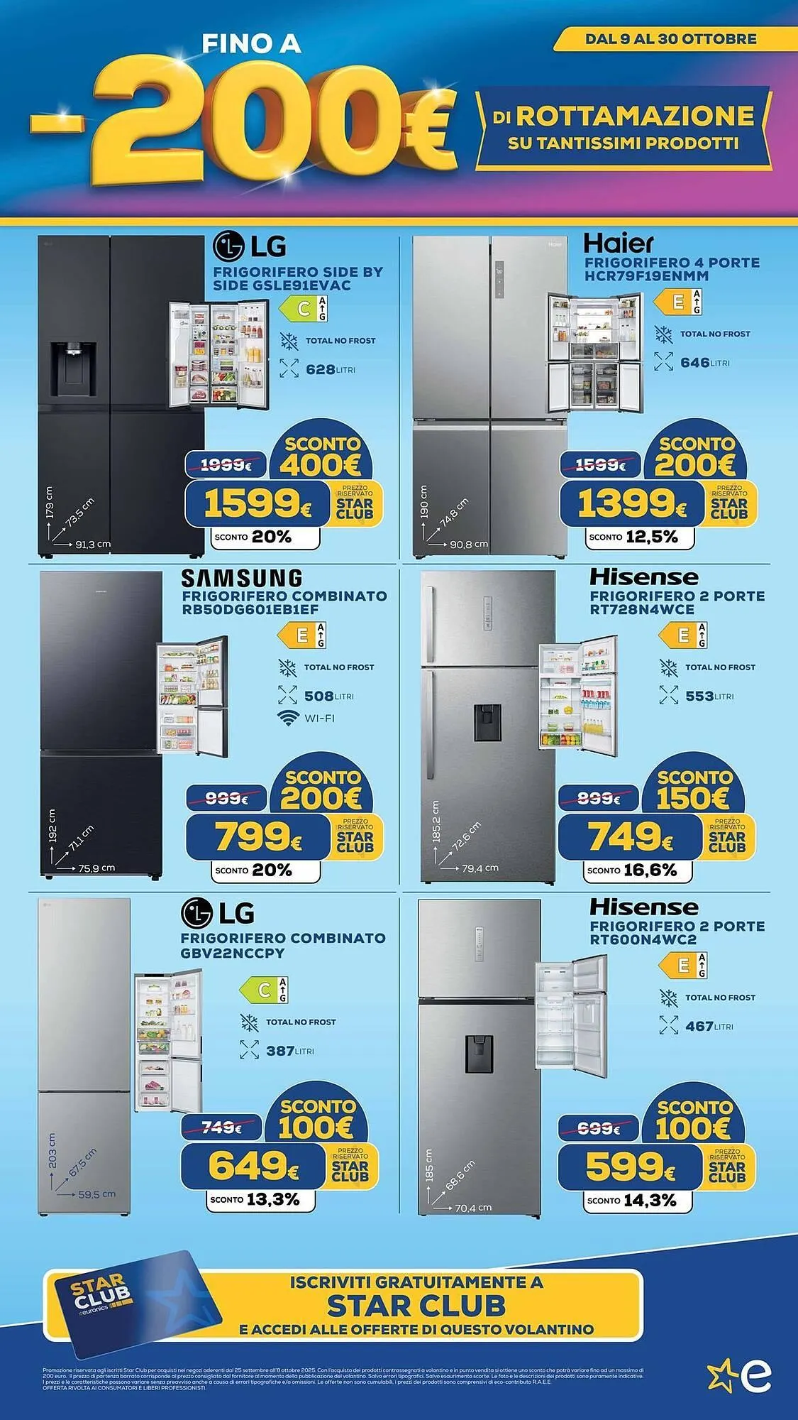 Volantino Euronics da 13 ottobre a 30 ottobre di 2025 - Pagina del volantino 4