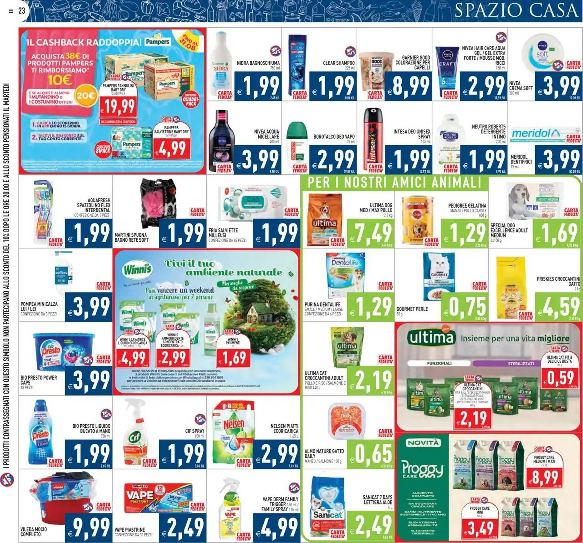 Volantino Pim Supermercati da 25 luglio a 5 agosto di 2025 - Pagina del volantino 23