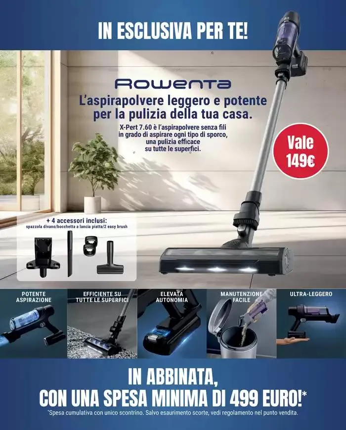 SUBITO PER TE L’ASPIRAPOLVERE da 17 aprile a 7 maggio di 2025 - Pagina del volantino 2